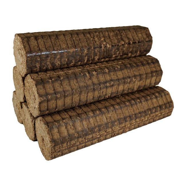 Buches compressées Haute Performance - 39 cartons de 6 bûches - 100% naturelles