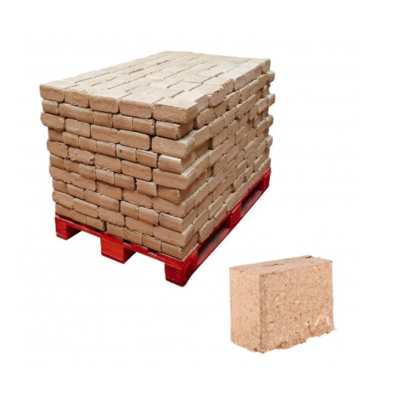 Bûches compressées - 540 bûches - 100% naturelles